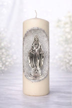 Bougie Décorative 20cm - VIERGE MARIE